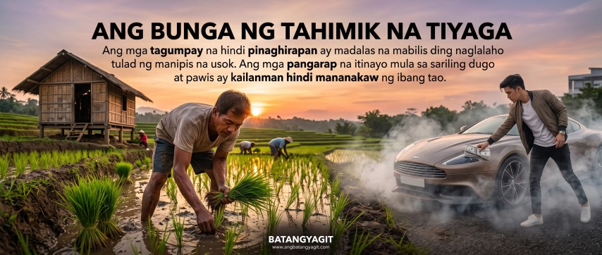 Bunga ng Tiyaga: Bakit Masarap Ang Pinaghirapan?