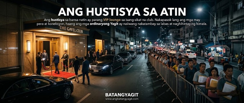 Hustisya sa Pilipinas: VIP Lounge lang ba talaga