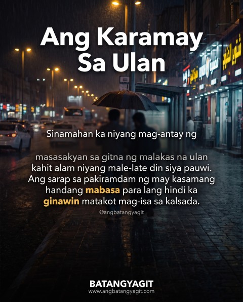 Karamay Sa Ulan: Higit Pa Sa Simpleng Payong