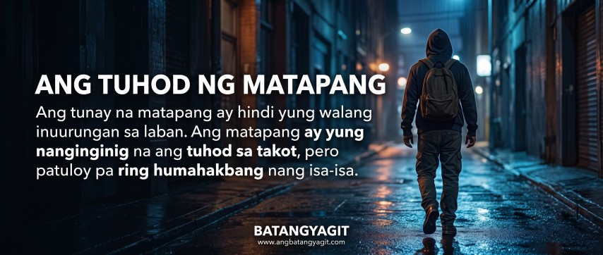 Tunay na Matapang: Higit Pa sa Kawalan ng Takot