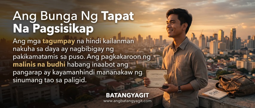 Bunga ng Tapat na Pagsisikap: Matamis na Tagumpay!
