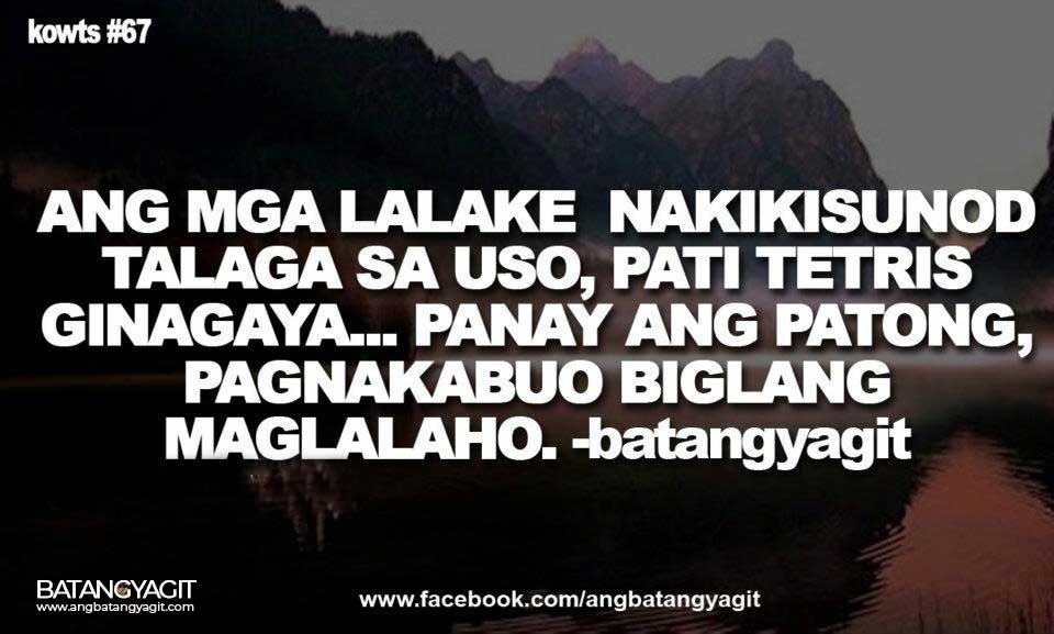 Ang mga lalake nakikisunod  talaga sa uso, pati tetris ginagaya, panay ang patong, pag nakabuo bigla na lang maglalaho